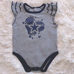 NFL Dallas Cowboys Baby Girls One Piece